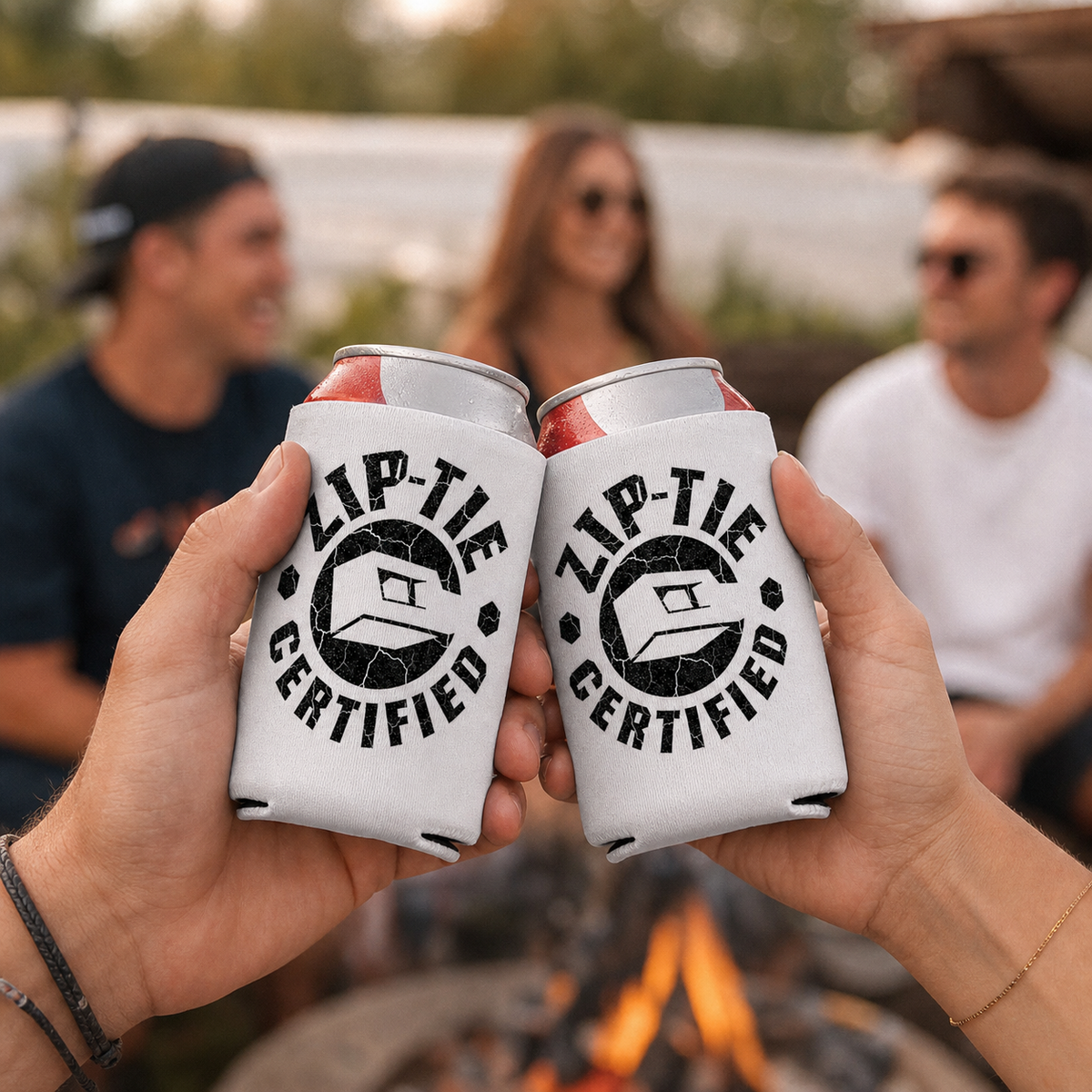 Zip Tie Certified - Can Cooler 6-Pack