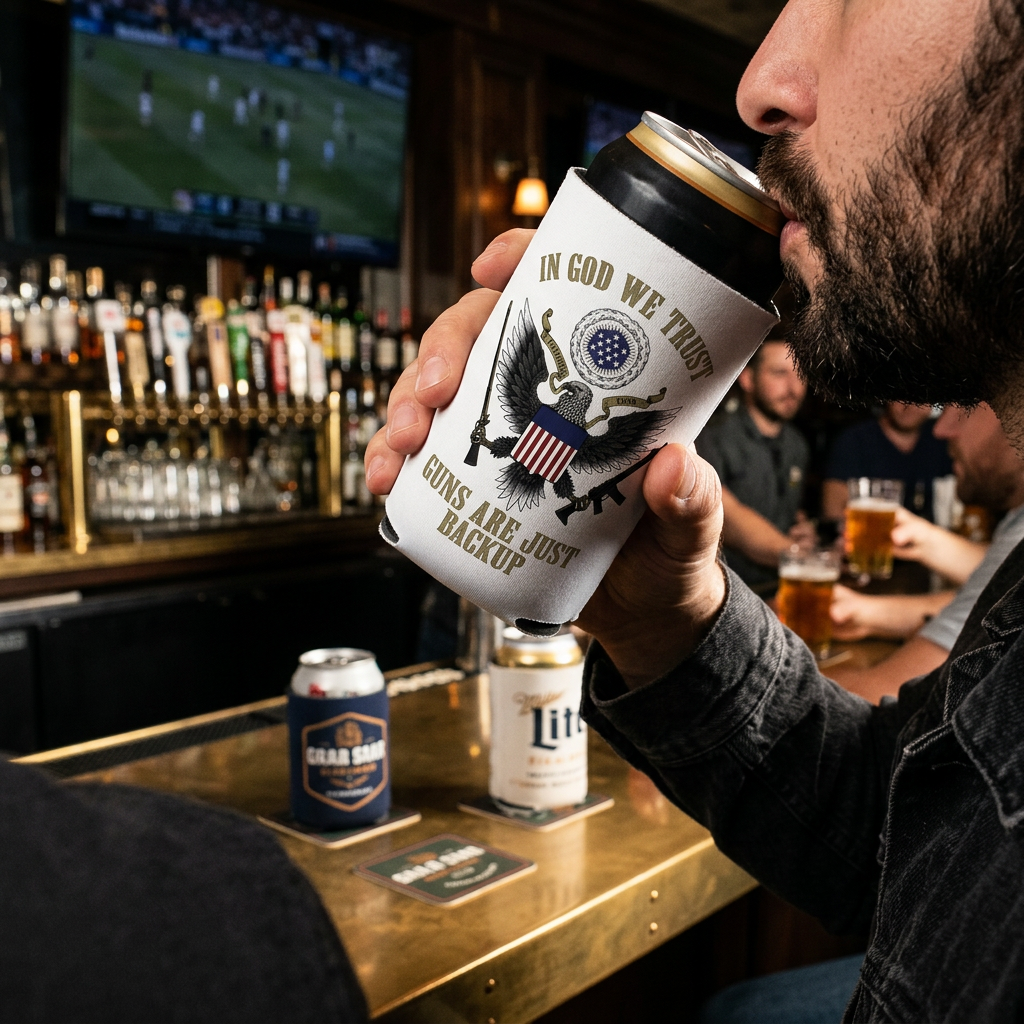 In God We Trust - Can Cooler 6-Pack