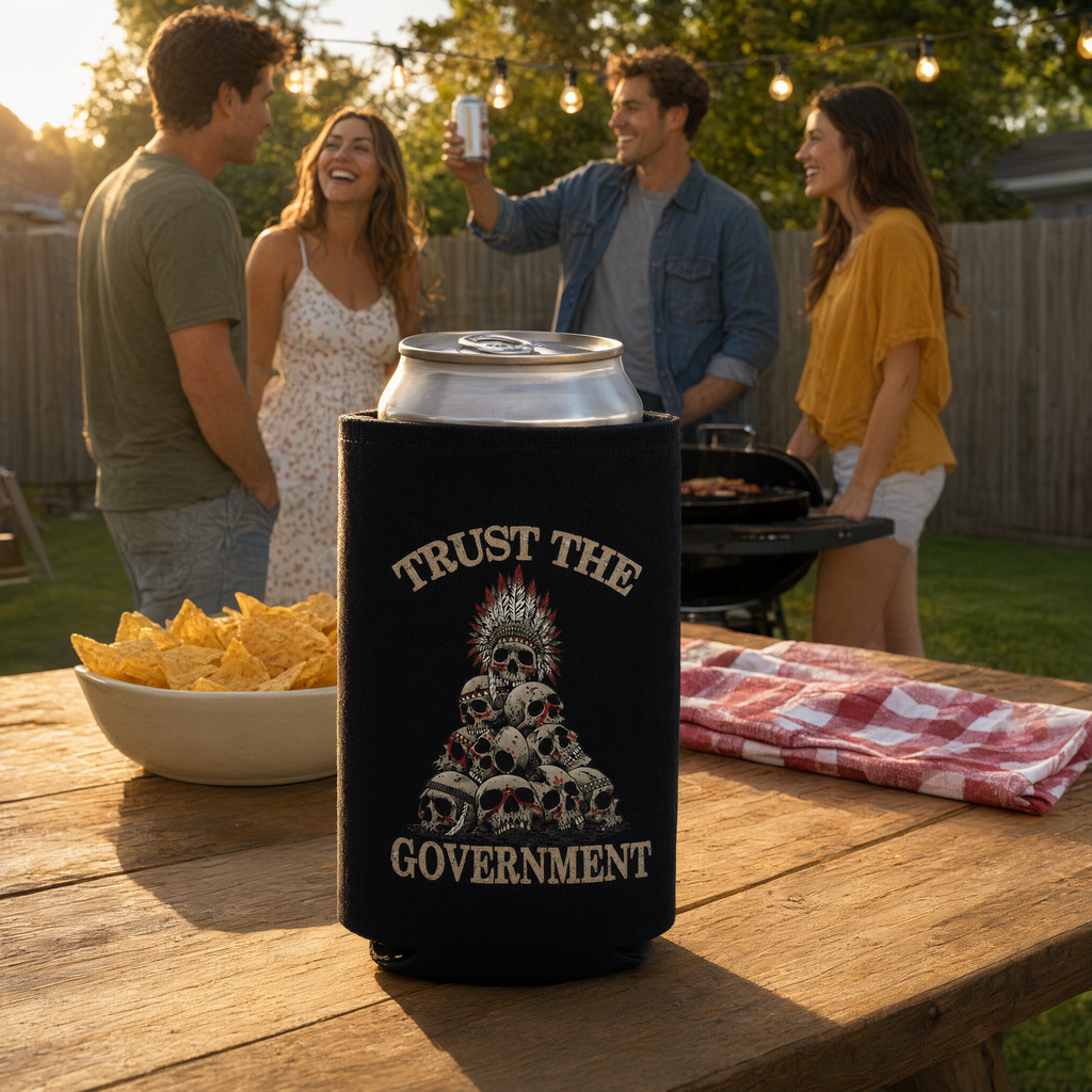 Trust The Government - Can Cooler 6-Pack