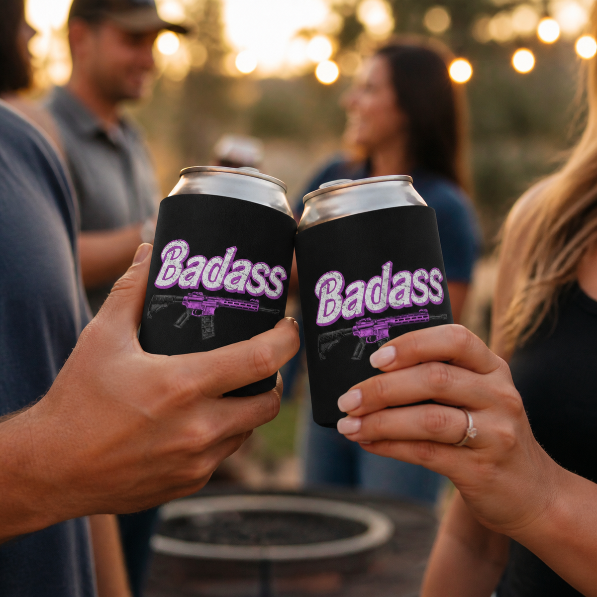Badass Woman - Can Cooler 6-Pack