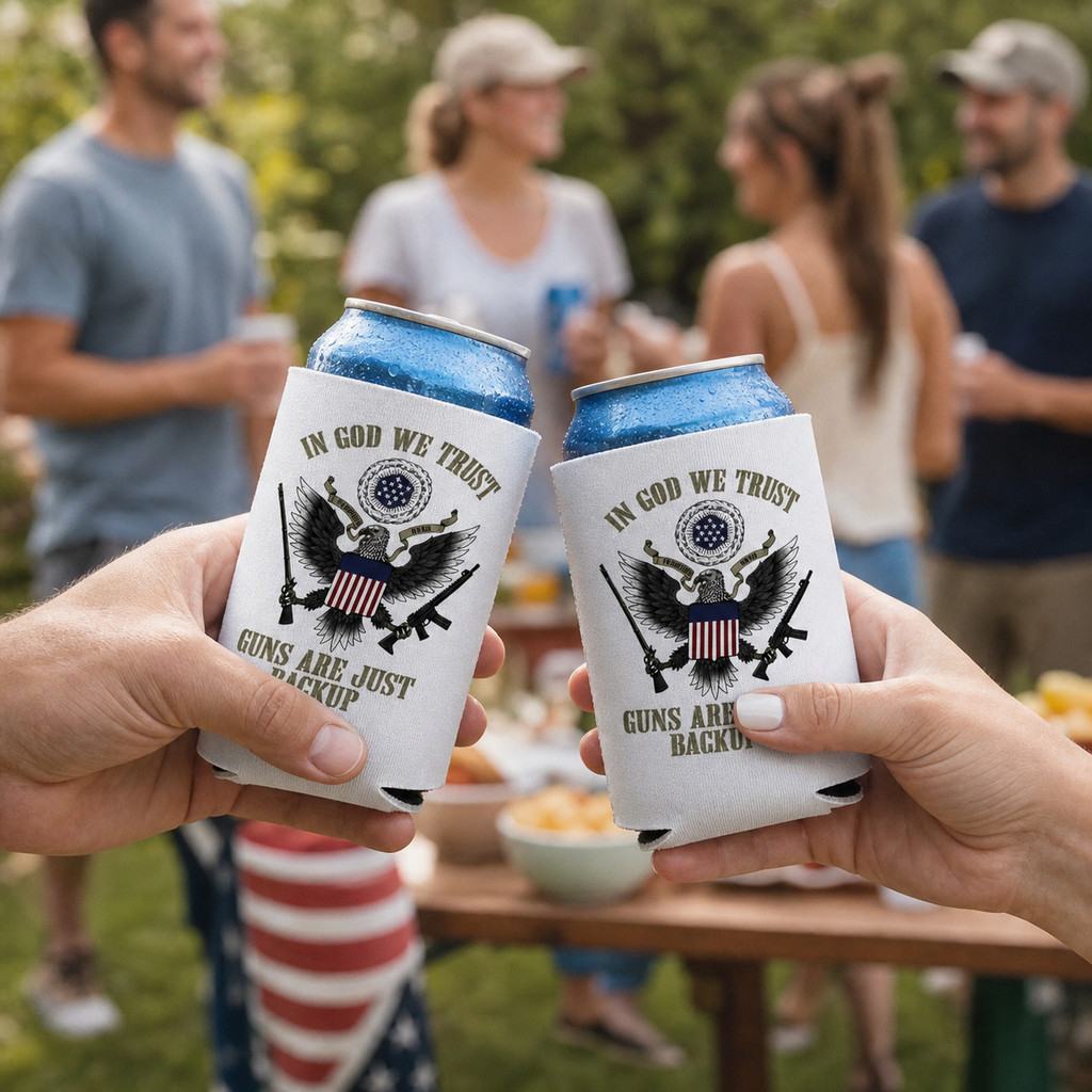 In God We Trust - Can Cooler 6-Pack