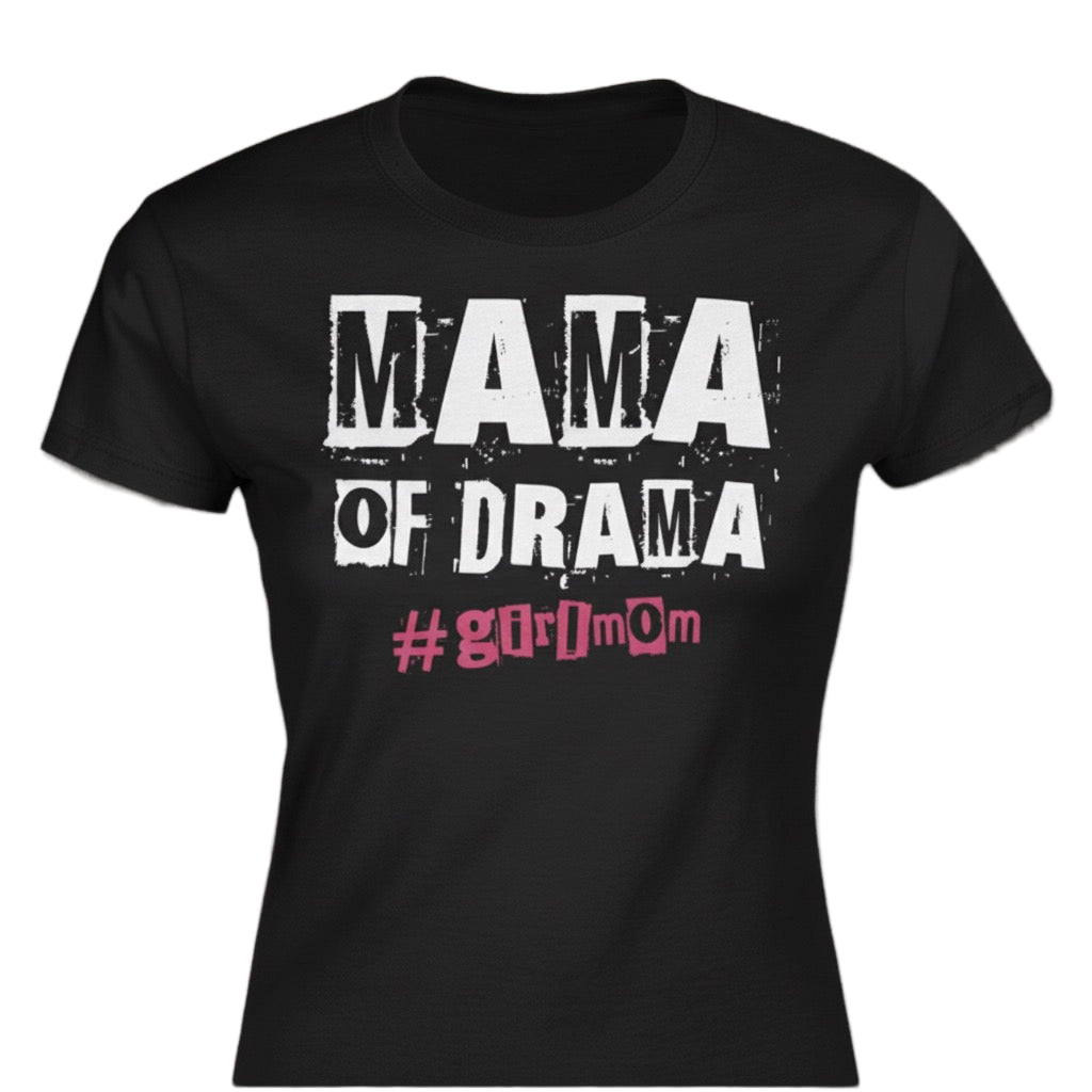 Girl Mom distressed graphic women's T-shirt - view 4 - Reborn XII