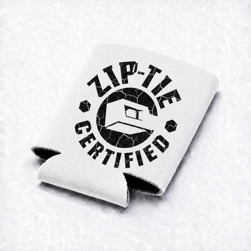Zip Tie Certified can cooler 6-pack - view 5 - Reborn XII