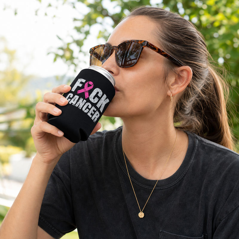 Stand Against Breast Cancer can cooler 6-pack - view 2 - Reborn XII
