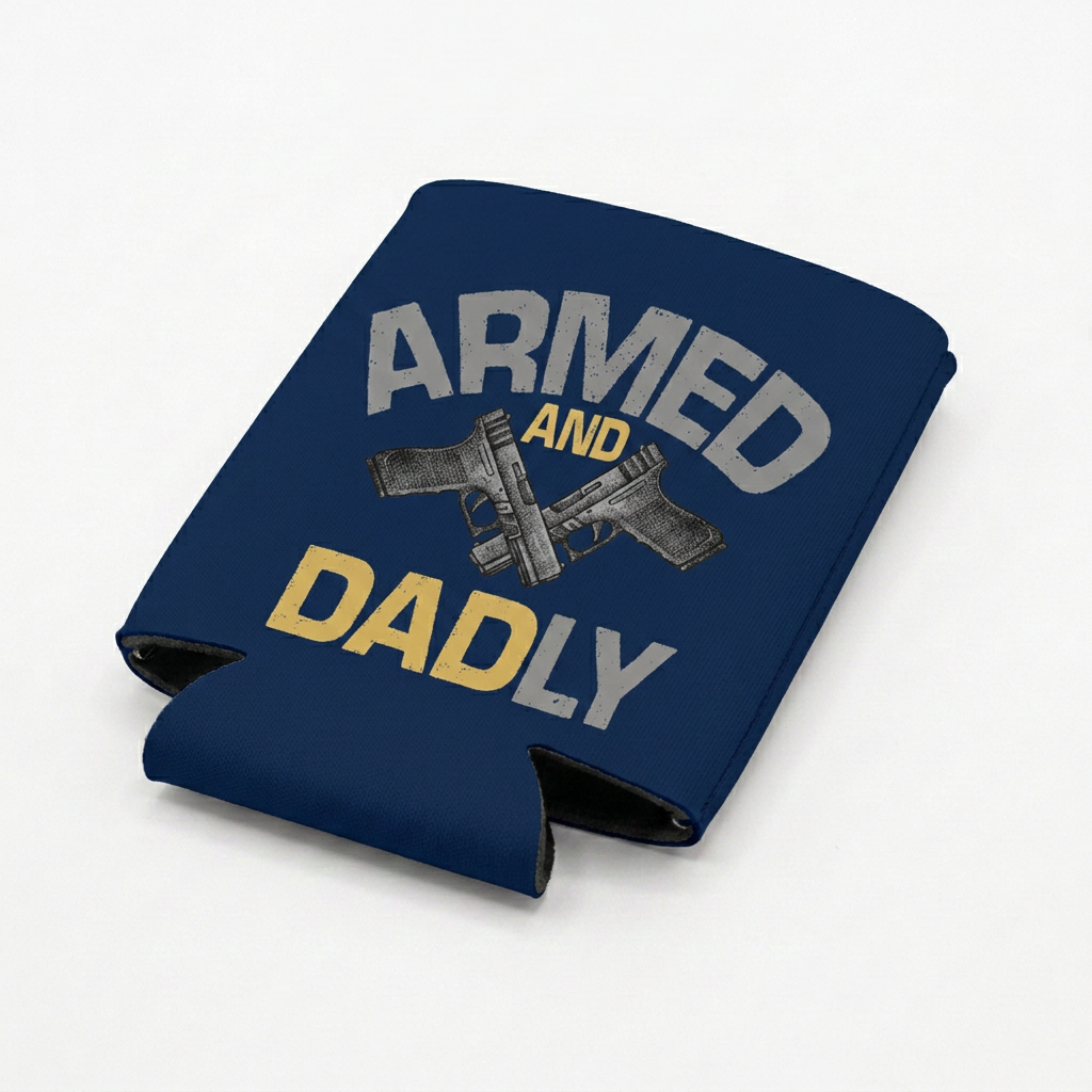 Armed And Dadly - Can Cooler 6-Pack
