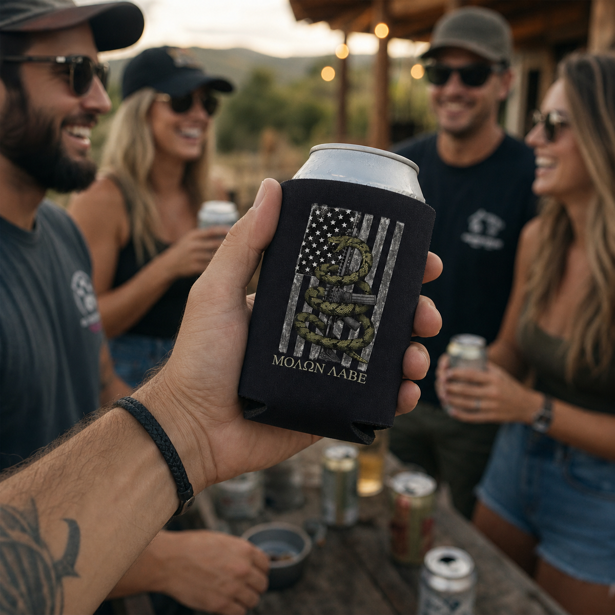 Gadsden Snake - Can Cooler 6-Pack