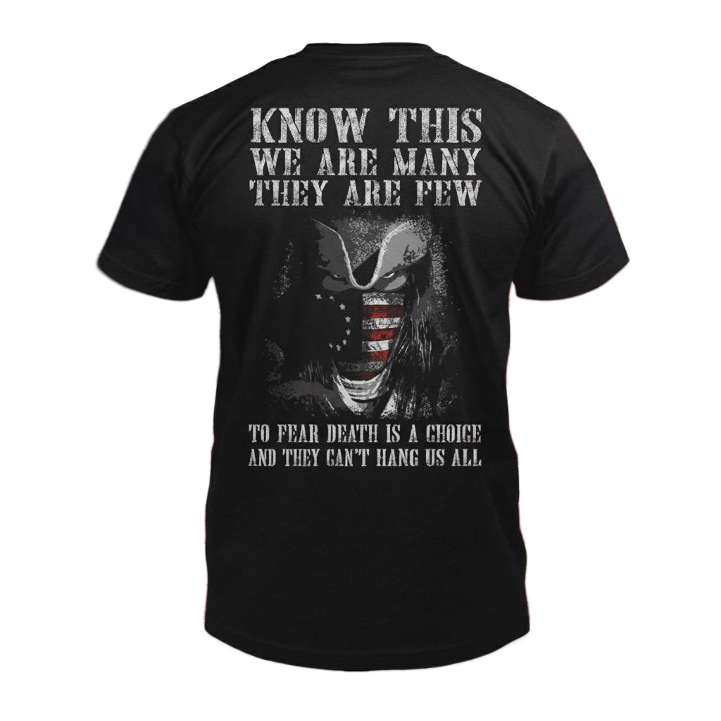 Can't Hang Us All distressed graphic men's T-shirt - view 7 - Reborn XII