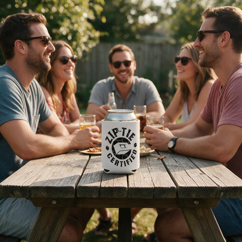 Zip Tie Certified - Can Cooler 6-Pack