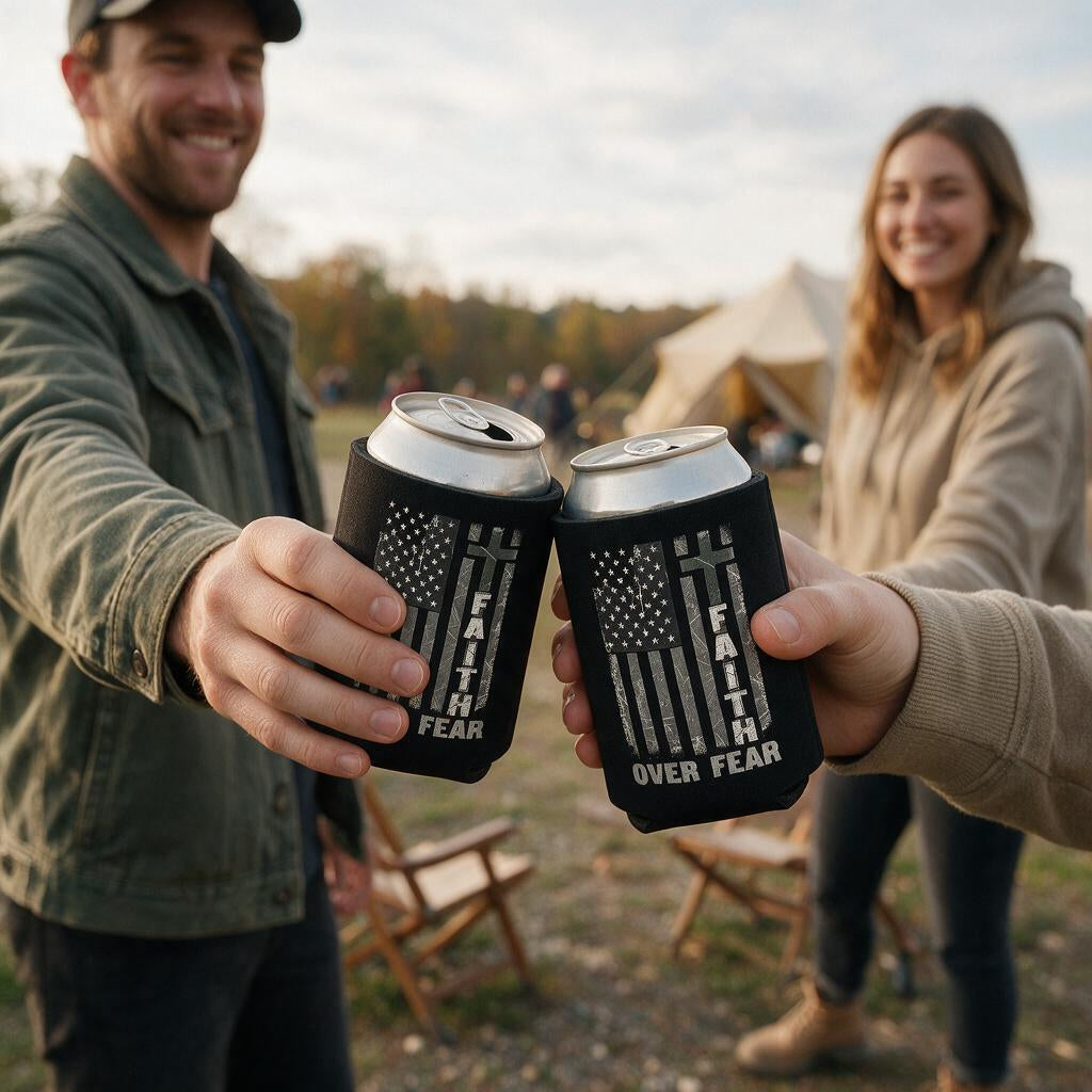 Cross Of Courage - Can Cooler 6-Pack