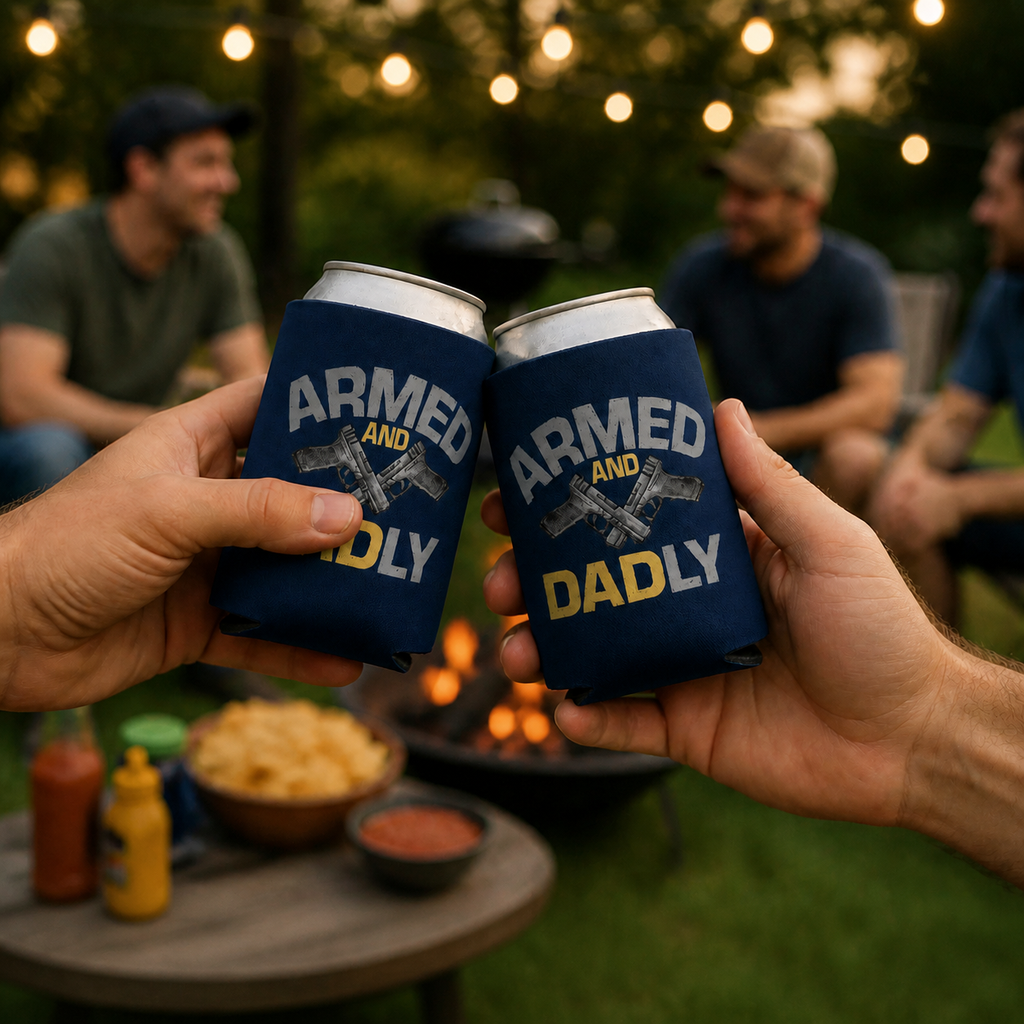 Armed And Dadly - Can Cooler 6-Pack