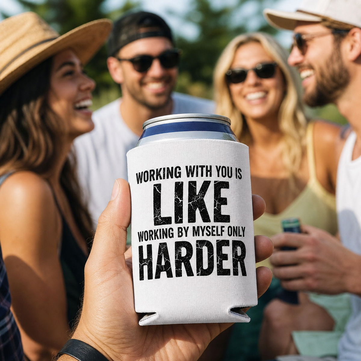 Working With You - Can Cooler 6-Pack