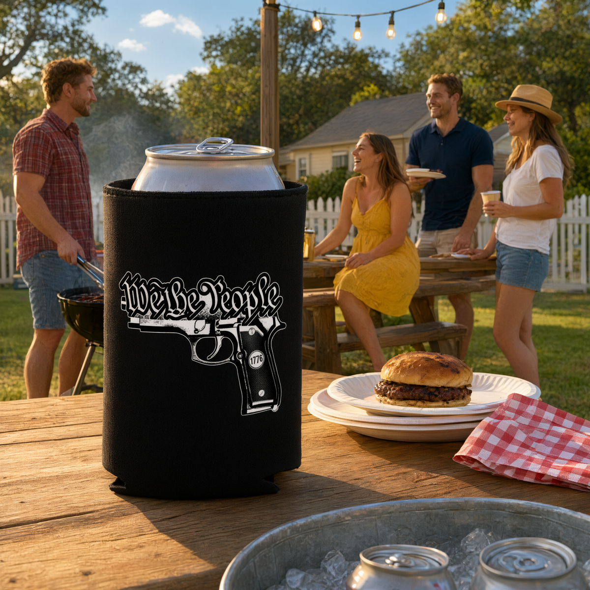 We The People Gun - Can Cooler 6-Pack