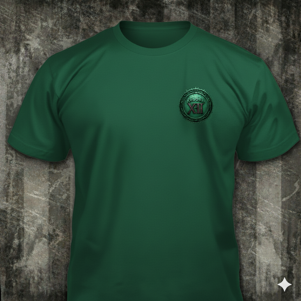Fighting Irish distressed graphic men's T-shirt in black - view 3 - Reborn XII