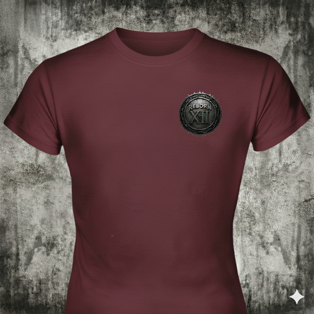 Only Kneel For One distressed graphic women's T-shirt - view 2 - Reborn XII