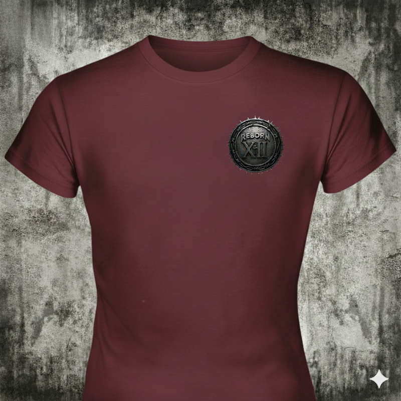 Only Kneel For One distressed graphic women's T-shirt - view 2 - Reborn XII