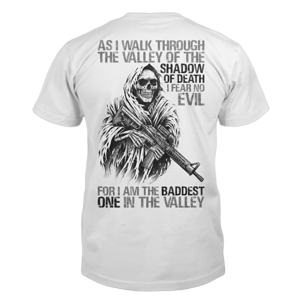 Baddest In The Valley distressed graphic men's T-shirt - view 7 - Reborn XII