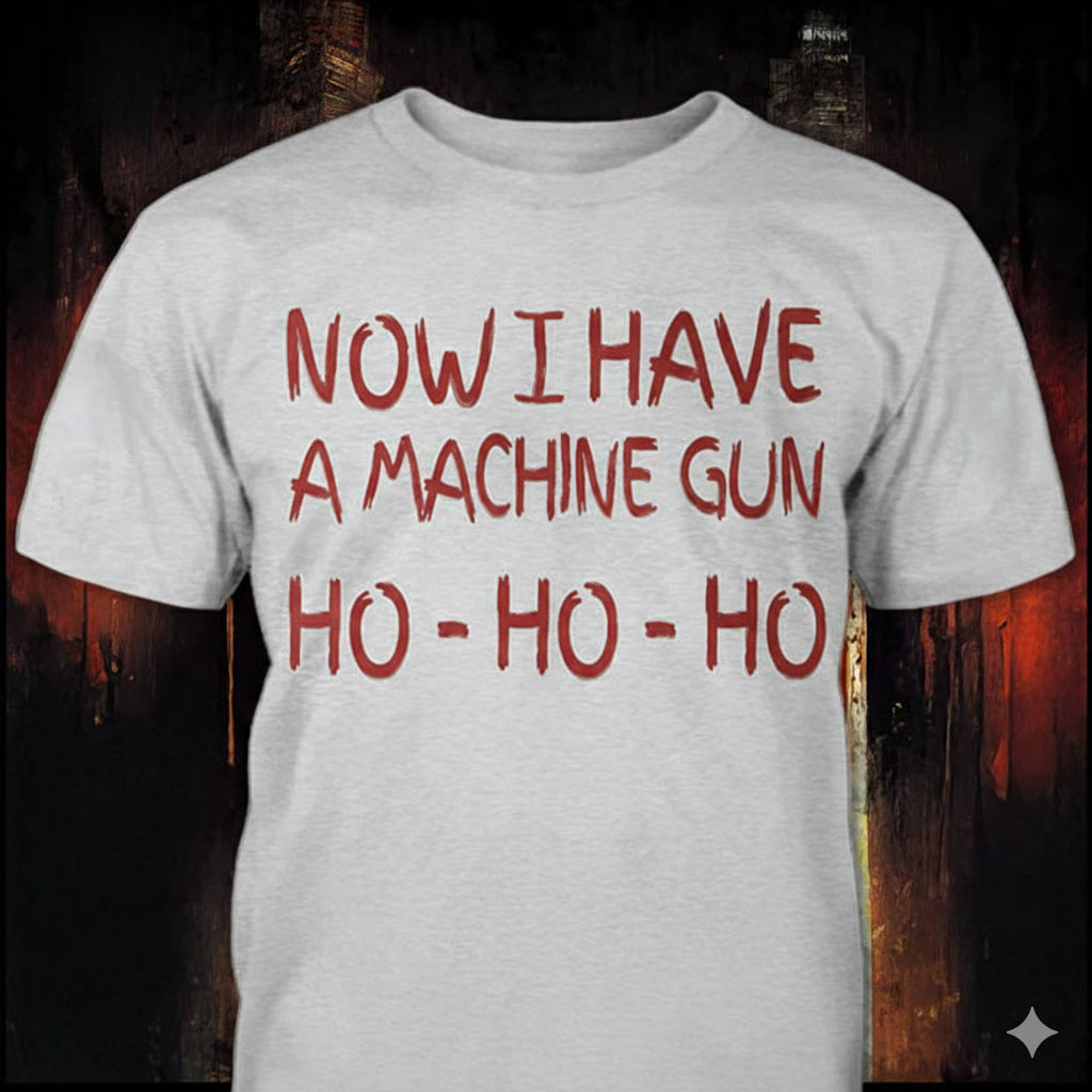 Ho-Ho-Ho distressed graphic men's T-shirt from Reborn XII