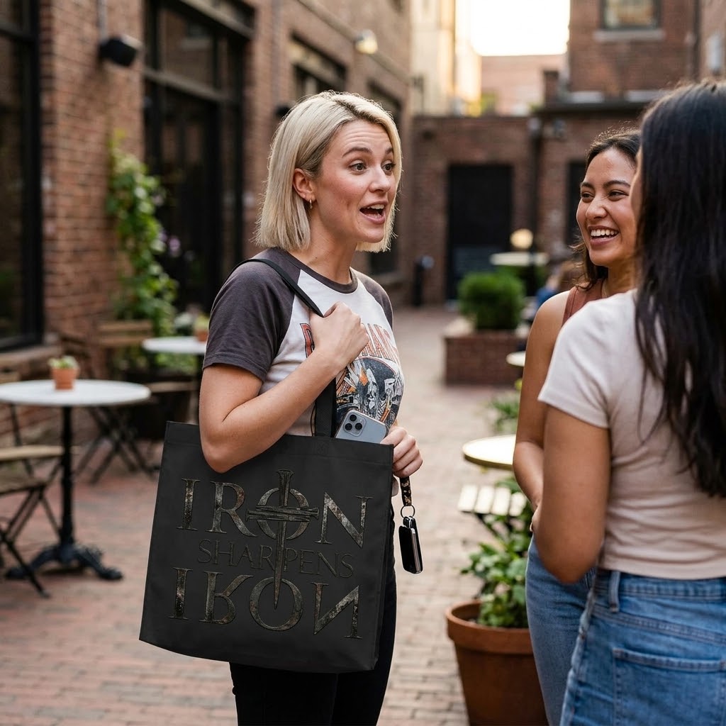 Iron Sharpens Iron - Tote Bag