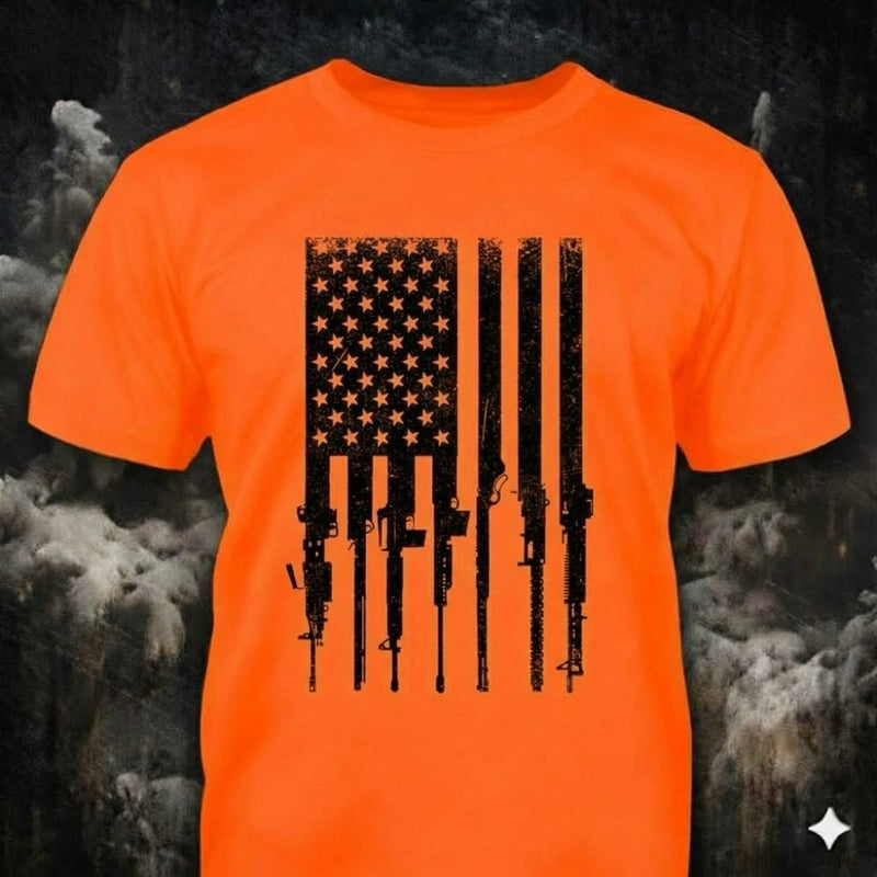 Flag With Gun Stripes - Hi Vis - view 2 - Reborn XII