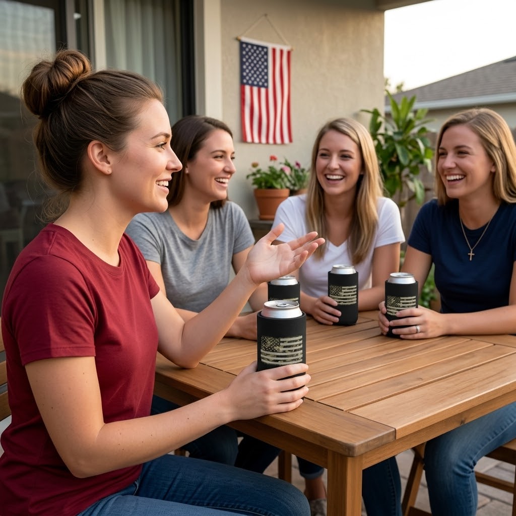 Camo Freedom - Can Cooler 6-Pack