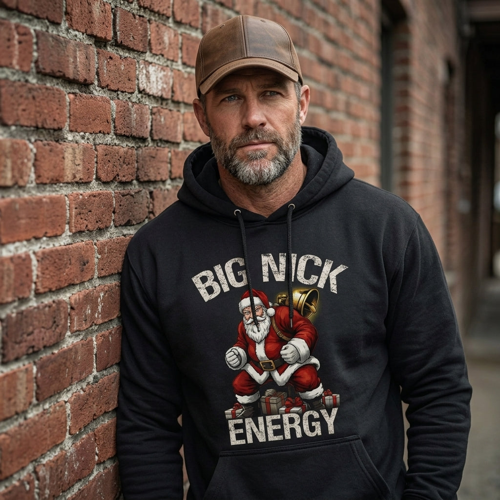 Big Nick Energy distressed graphic unisex hoodie - view 7 - Reborn XII