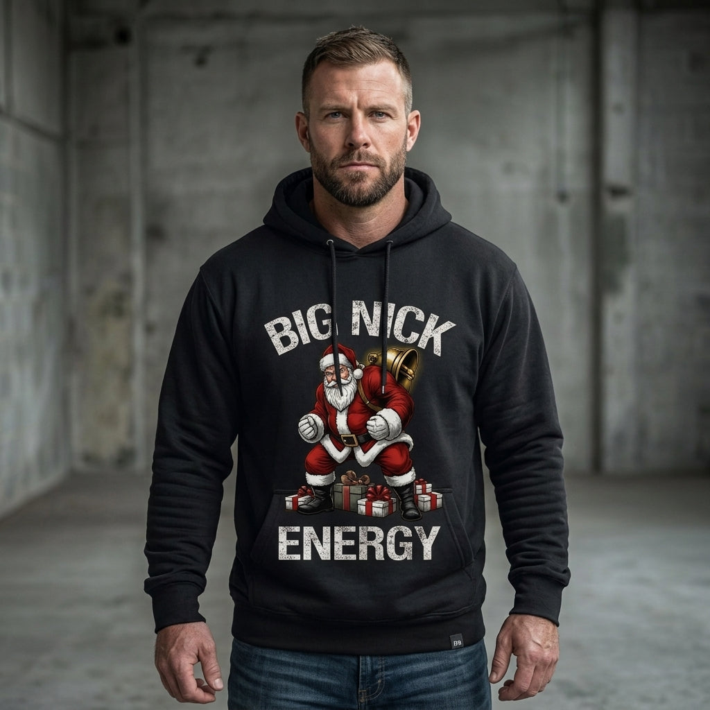 Big Nick Energy distressed graphic unisex hoodie - view 8 - Reborn XII