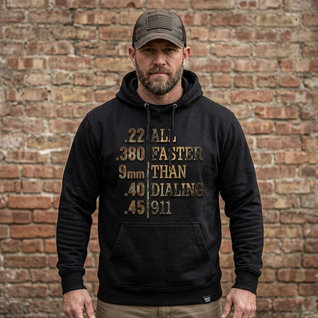 Faster Than Dialing 911 - Hoodie