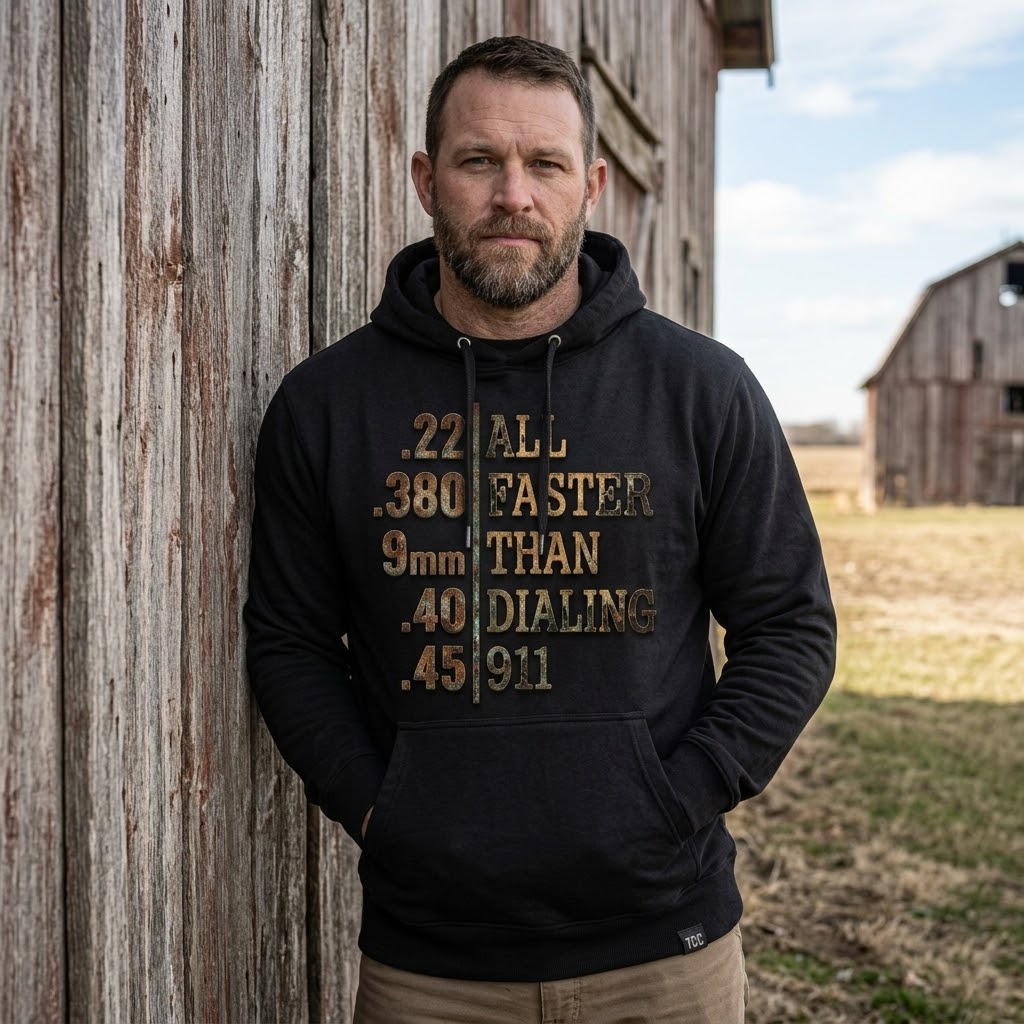 Faster Than Dialing 911 - Hoodie