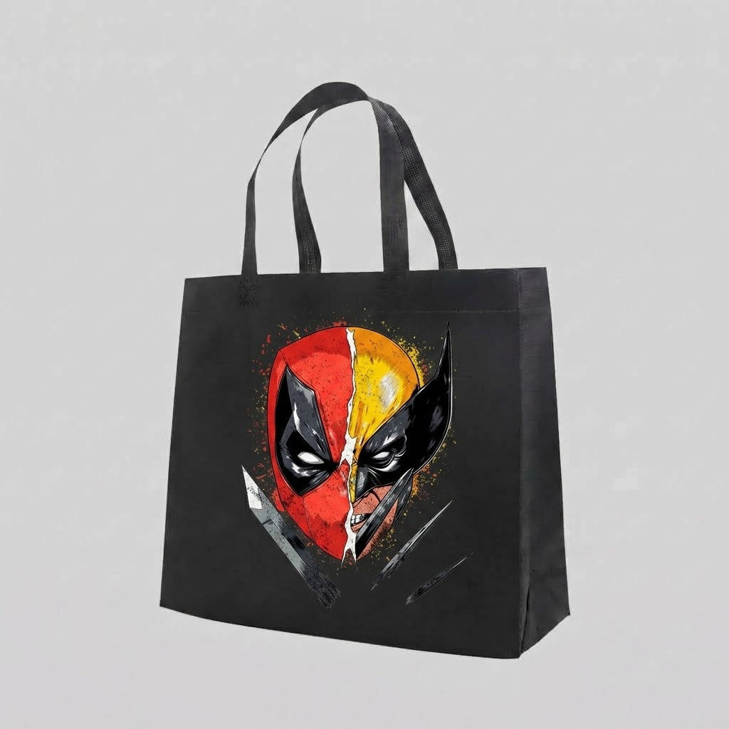 Mercenary Mutant - Tote Bag — reusable tote bag with skull graphic — Reborn XII