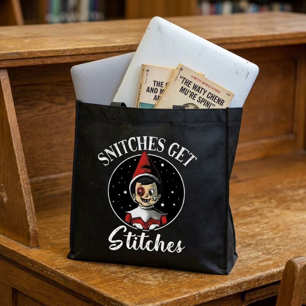Snitches Get Stitches - Tote Bag