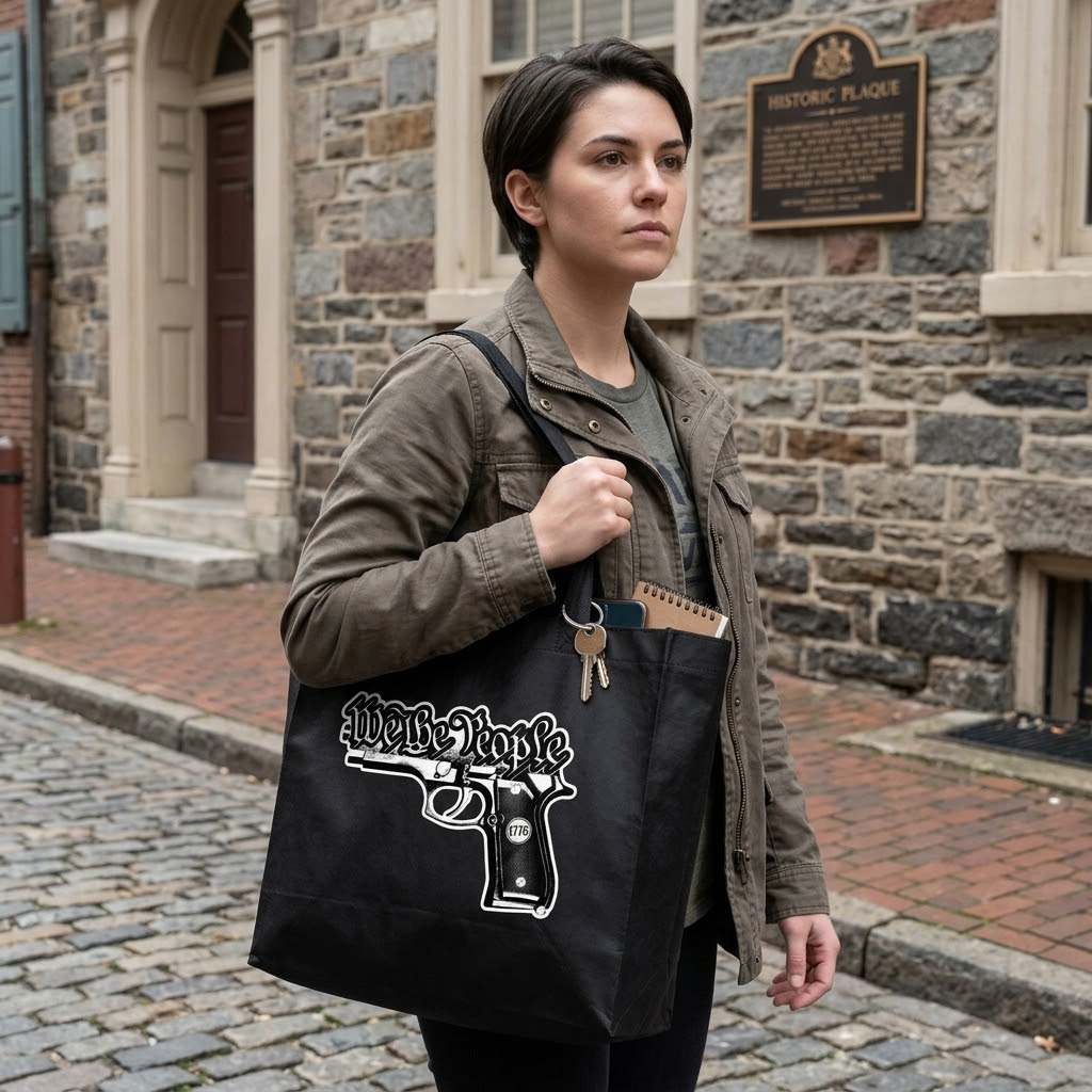 We The People Gun - Tote Bag