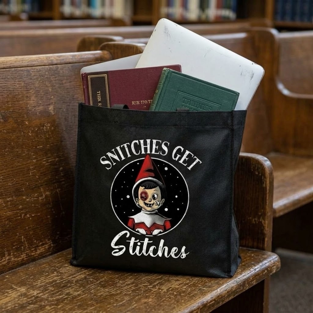 Snitches Get Stitches - Tote Bag
