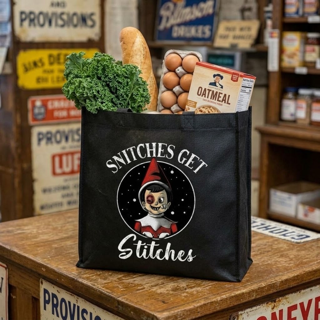 Snitches Get Stitches - Tote Bag