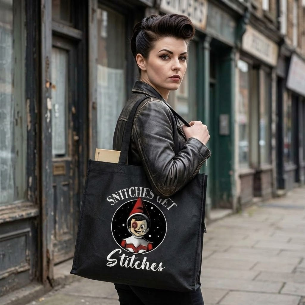 Snitches Get Stitches - Tote Bag