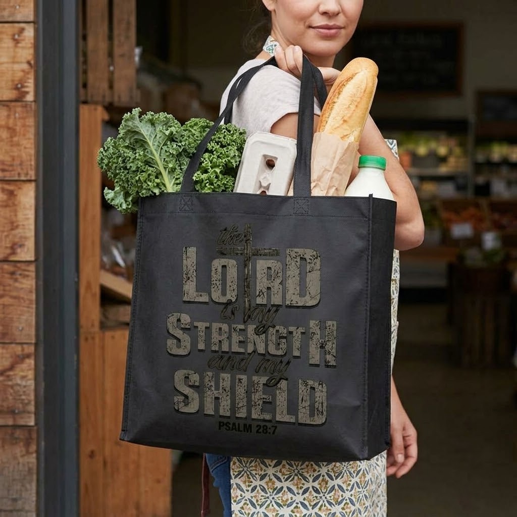 Lord Is My Strength - Tote Bag