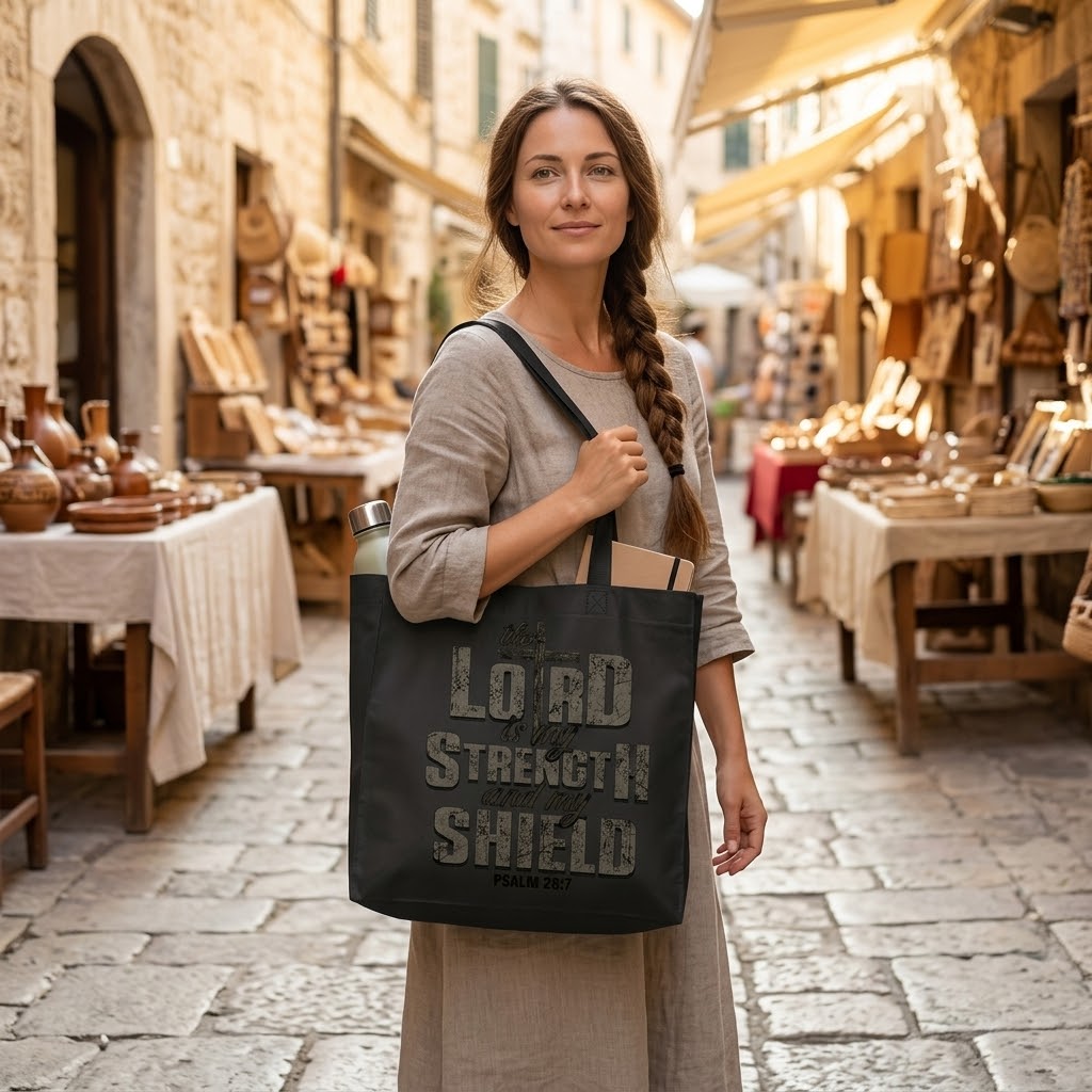 Lord Is My Strength - Tote Bag