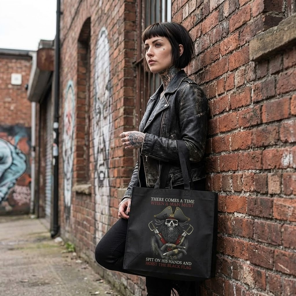 Hoist The Black Flag - Tote Bag