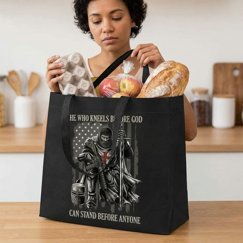 He Who Kneels Before God - Tote Bag