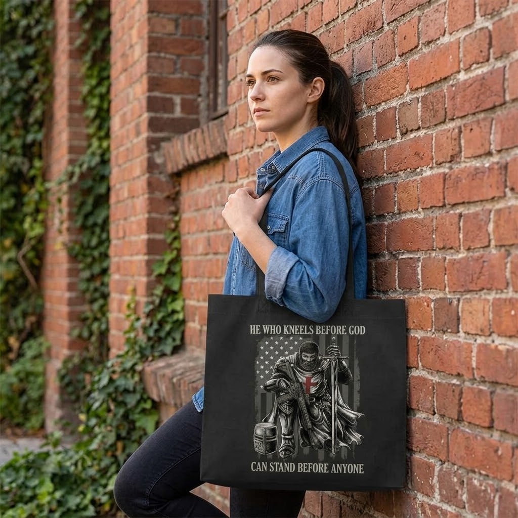 He Who Kneels Before God - Tote Bag