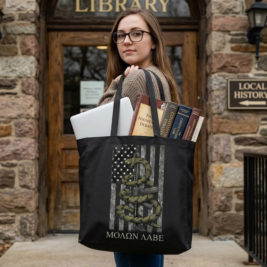 Gadsden Snake - Tote Bag