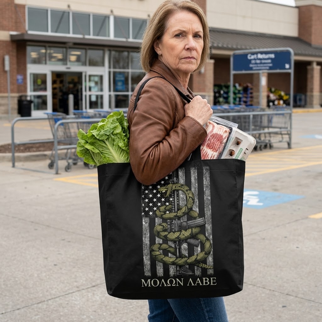 Gadsden Snake - Tote Bag