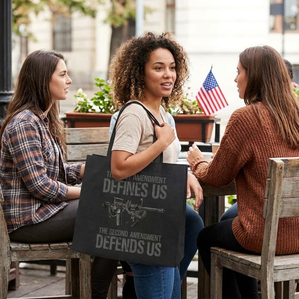 Defending Freedom - Tote Bag