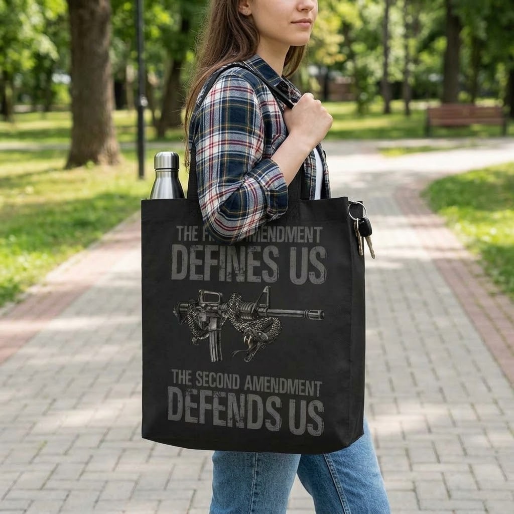 Defending Freedom - Tote Bag
