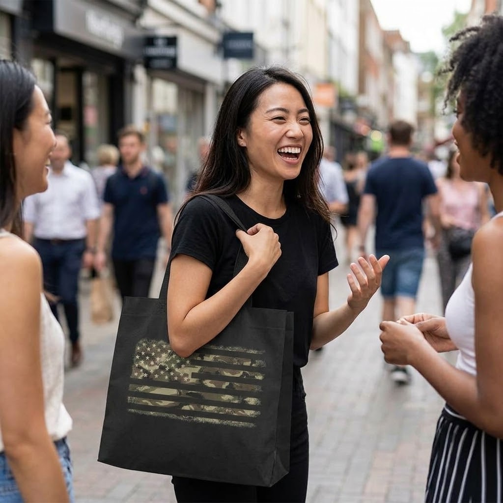 Camo Freedom - Tote Bag