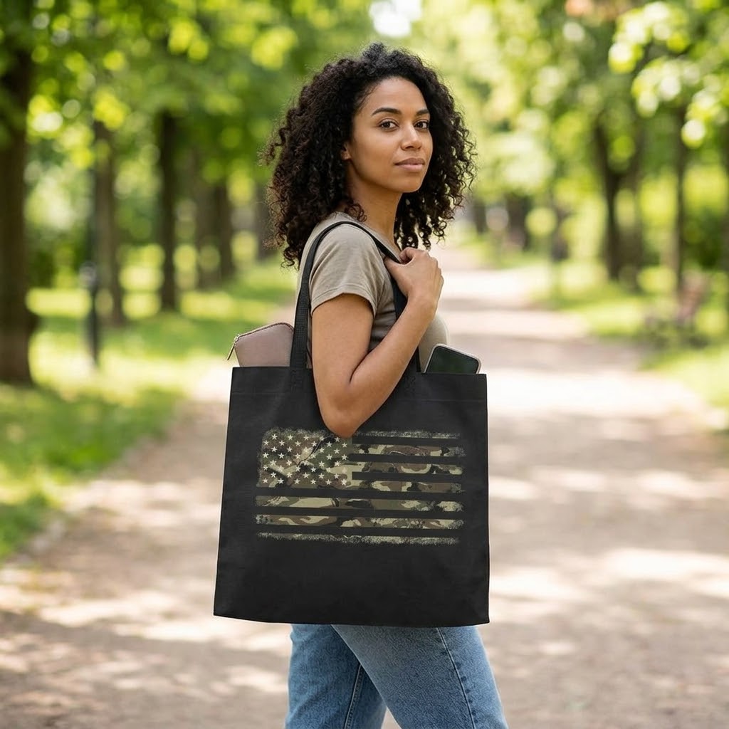 Camo Freedom - Tote Bag