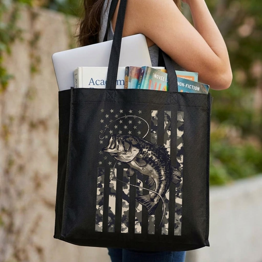 Patriotic Catch - Tote Bag