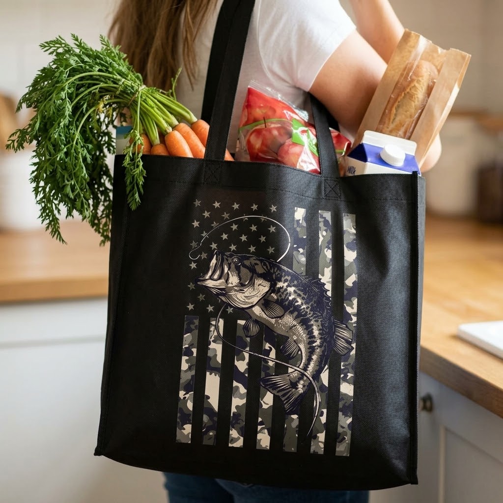 Patriotic Catch - Tote Bag