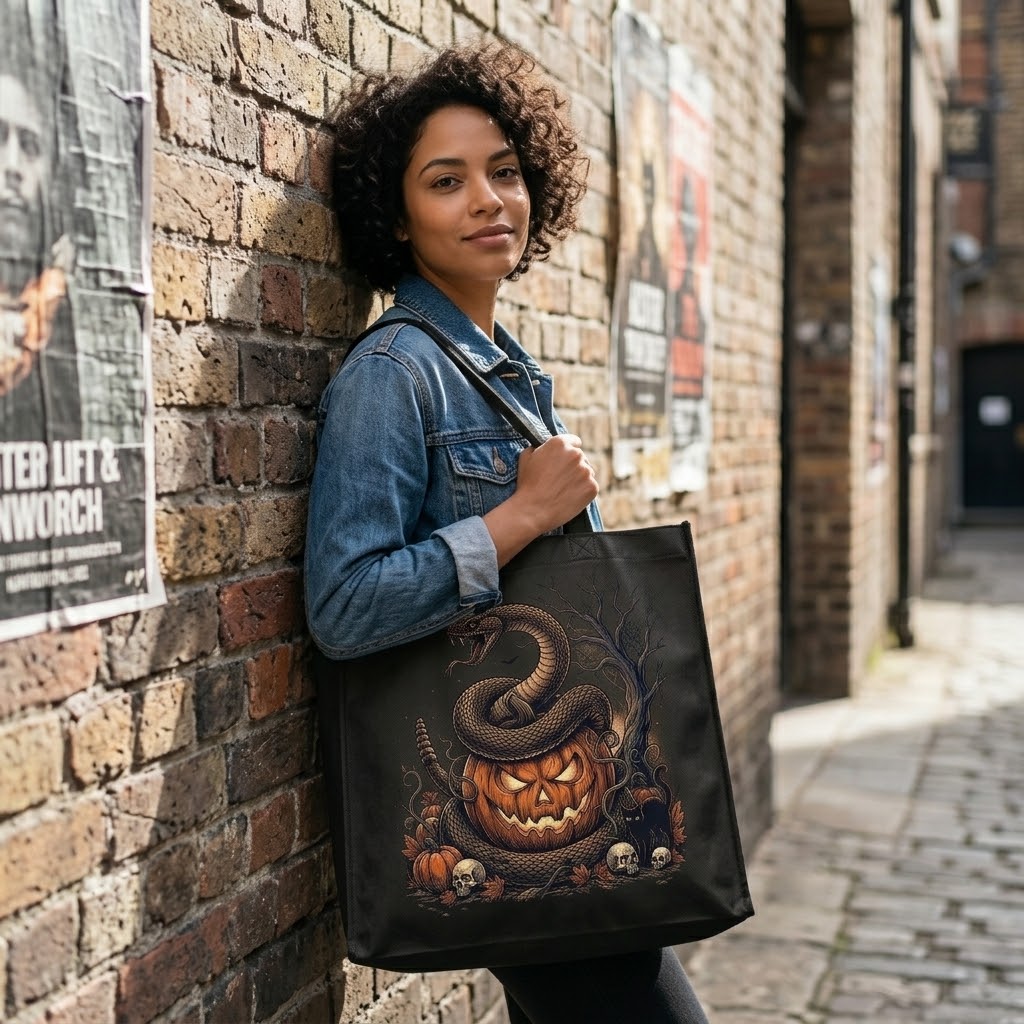Don't Tread On Halloween - Tote Bag