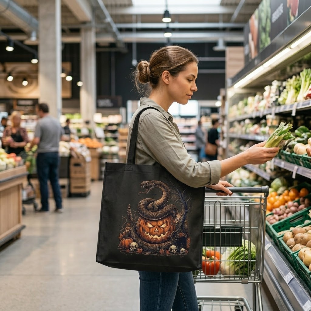 Don't Tread On Halloween - Tote Bag