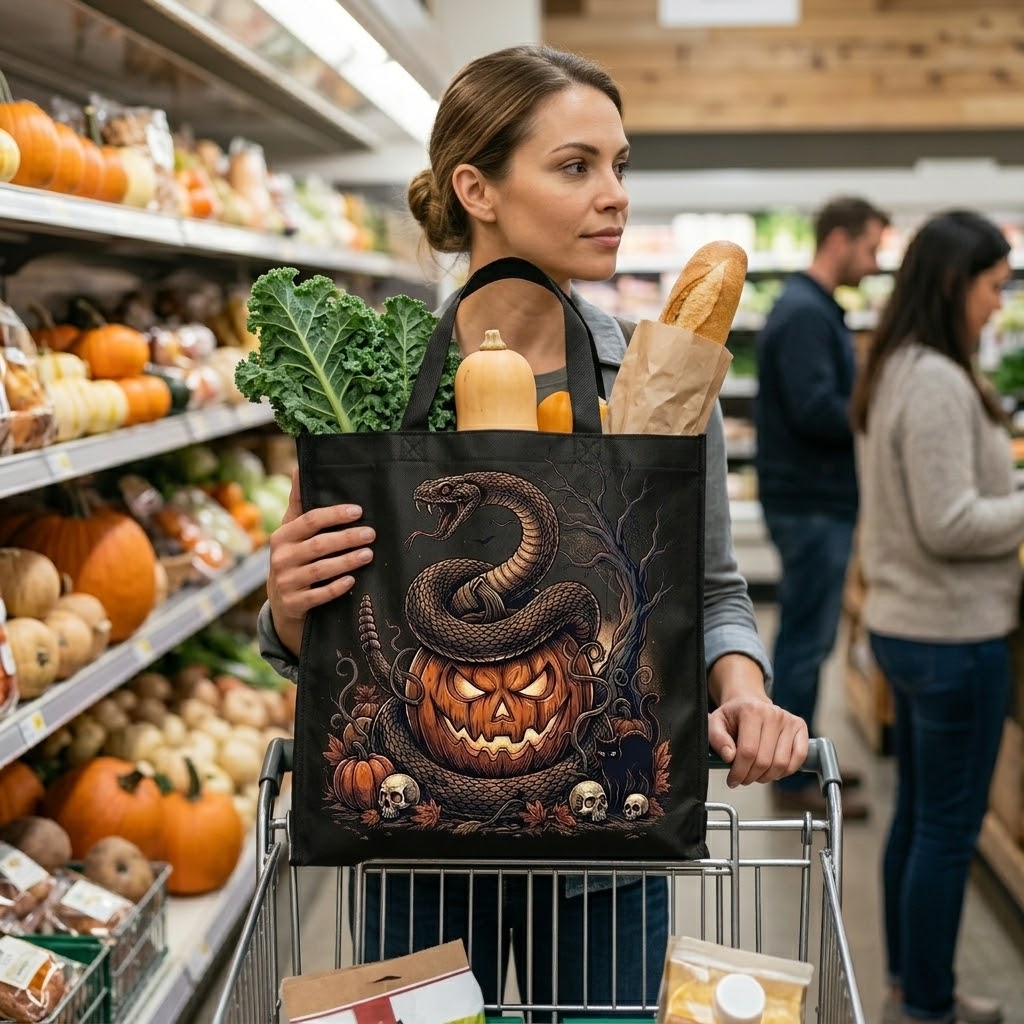 Don't Tread On Halloween - Tote Bag